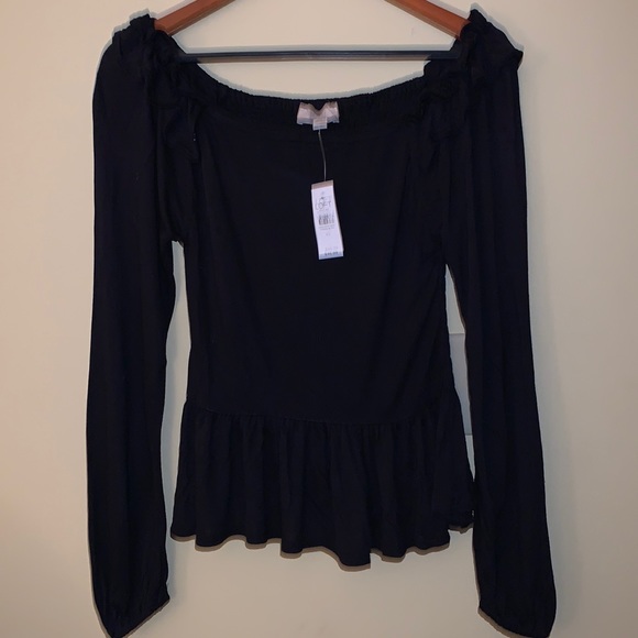 LOFT Tops - LOFT - Size XS Women’s black blouse - New With Tags